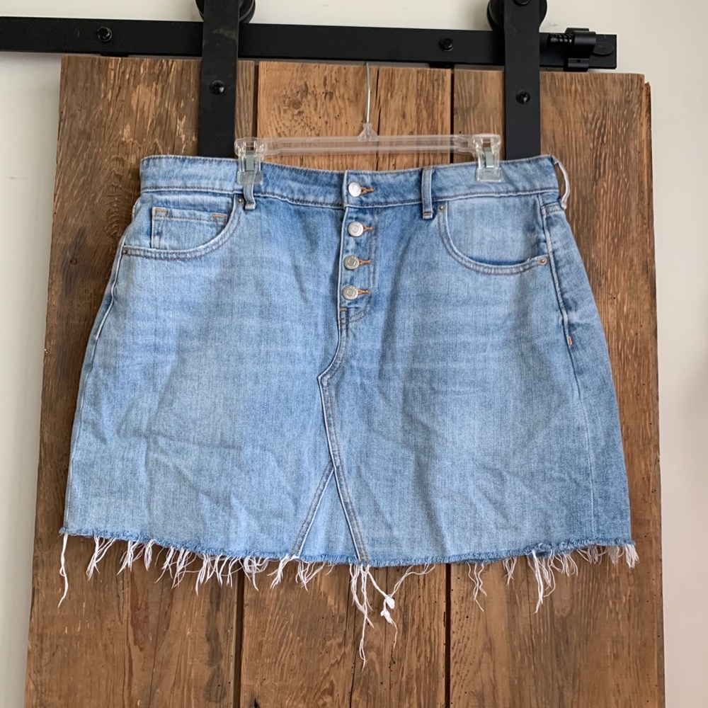 Old Navy denim mini skirt